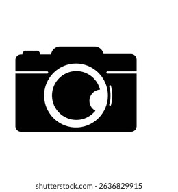 Classic Film Camera logo icon illustration flat