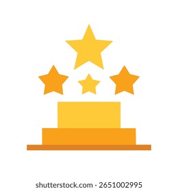 Classic Five Star Award Badge Set