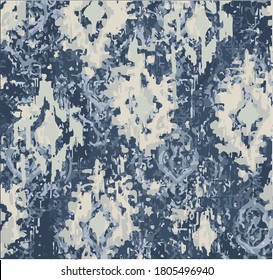 classic floral texture elements in background vector. Seamless pattern .carpet design Perfect for printing on fabric or paper.
