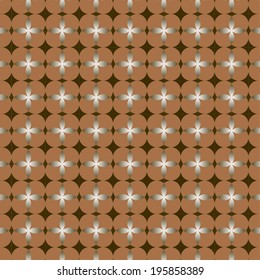 Classic flower seamless pattern 
