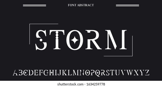 classic Font abc.Elegant font  alphabet. vector  and number. Classic Lettering.typeface letters serif Typography fonts abstract font modern design