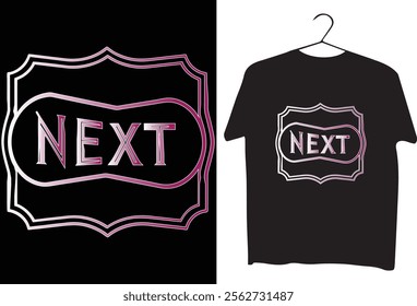 Classic font T-shart design art illustrator eps