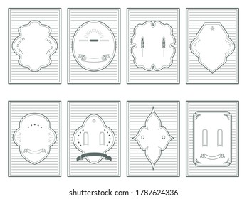 Classic frame decorative frame decorative border