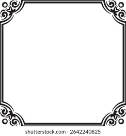 Klassische Rahmen Ornament Vektor Design