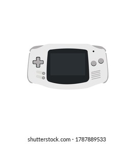 Classic Game Console vector illustration.