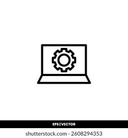 Classic gear icon symbolizing configuration settings