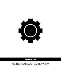 Classic gear icon symbolizing configuration settings