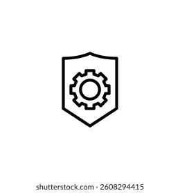Classic gear icon symbolizing configuration settings