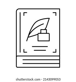 vector de icono de línea de género clásico. signo clásico de género. símbolo de contorno aislado ilustración negra