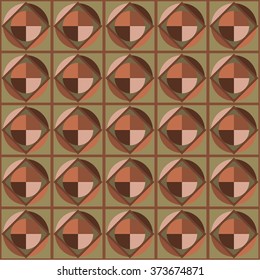 classic geometric abstract vector illustration