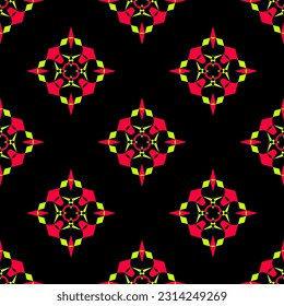 Classic Geometric Pattern Ornament, Decorative Seamless Geometric Pattern for Design Wallpaper, Fashion Print, Trendy Decor, Home Textile, Retro Decor Vector Illustration.	