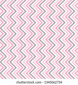Classic geometric seamless pattern vector. Textile fabric print with zigzag stripes, geometric background pattern. Classic pattern seamless design.