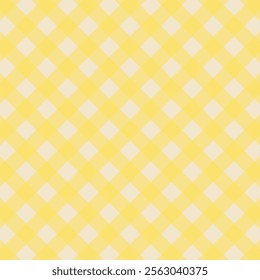 A classic gingham checkered pattern featuring alternating light and neutral tones, ideal for fabrics, crafts, home decor, or digital design projects