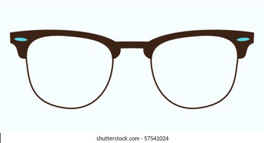 classic glasses clubmaster from 60s