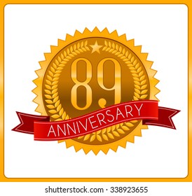 classic gold anniversary logo