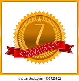 classic gold anniversary logo
