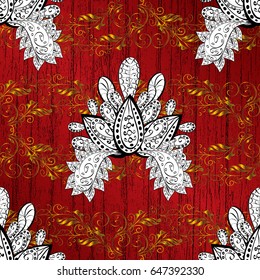 Classic golden pattern