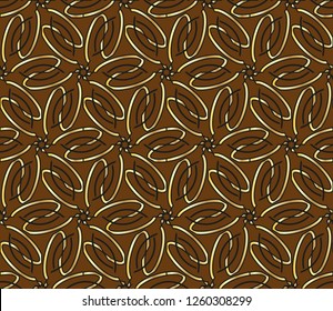 classic golden pattern. gold greek key ornaments. Surface light design for fabric, print, wallpaper. The background image. Luxury  vector pattern. Vector illustration
