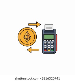 Classic golden pocket watch placed beside a colorful smartphone on a plain white surface