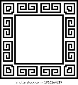 Classic Greek Style Squarer Pattern