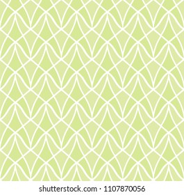 Classic Green Art Deco Seamless Pattern. Geometric Stylish Texture. Abstract Retro Vector Texture.