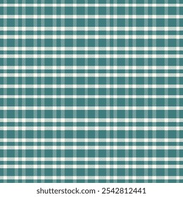 Ein klassisches grünes Plaid-Muster mit sich kreuzenden Linien in Grüntönen, oft kombiniert mit weißen oder dunkleren Tönen für einen ausgewogenen, rustikalen Look. Dieses zeitlose Design erinnert an traditionelle