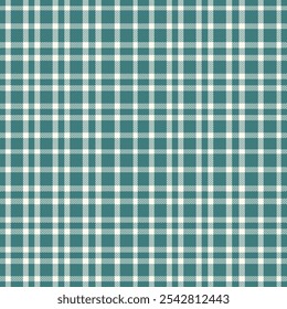 Ein klassisches grünes Plaid-Muster mit sich kreuzenden Linien in Grüntönen, oft kombiniert mit weißen oder dunkleren Tönen für einen ausgewogenen, rustikalen Look. Dieses zeitlose Design erinnert an traditionelle