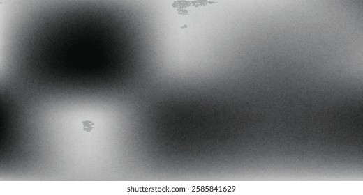 Classic grey white metallic paper, Hazy holographic mixed presentation design