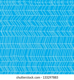 Classic hand drawn chevron seamless pattern. Elegant zig zag background. Line texture. Vector illustration