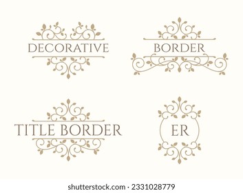 Classic heart border, elegant frame monogram. Greeting, wedding card template. Decorative elegant frame. 