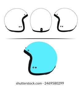 Classic Helmet art vector design