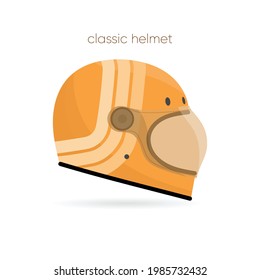 classic helmet, helmet for motorcycle style classic