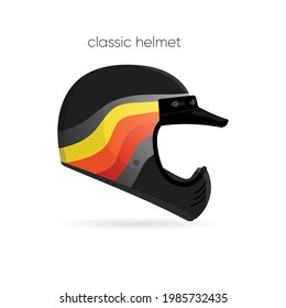 classic helmet, helmet for motorcycle style classic