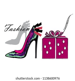 Classic high heel shoes  
