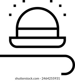 classic icon. Thin linear style design isolated on white background