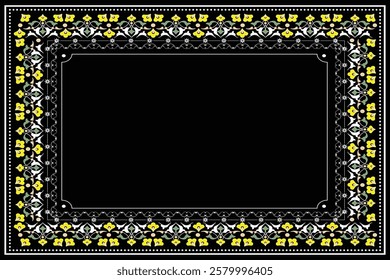Classic illustration for ornamental frames design
