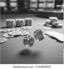 Una ilustración clásica de un par de dados rodantes suspendidos en el aire. Este diseño dinámico captura la emoción del azar y los juegos de azar. Perfecto para volantes de casino, invitaciones de noche de juego, gráficos de Sitios web de apuestas y empaques de juegos de mesa. Ideal para diseñadores que trabajan en proyectos de entretenimiento y ocio. Obra de arte de Vector escalable para una comunicación visual nítida y clara.