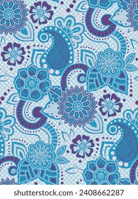 Diseños clásicos de batik indonesio para cubiertas, impresión digital y necesidades industriales