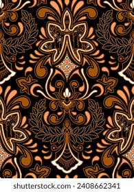 Classic Indonesian batik designs for covers, digital printing and industrial needs