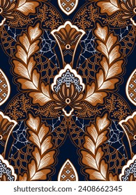 Diseños clásicos de batik indonesio para cubiertas, impresión digital y necesidades industriales
