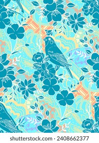 Classic Indonesian batik designs for covers, digital printing and industrial needs