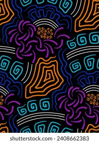 Classic Indonesian batik designs for covers, digital printing and industrial needs