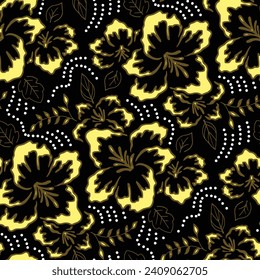 Classic Indonesian batik designs for covers, digital printing and industrial needs