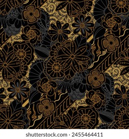Classic Indonesian batik designs, for covers, invitations and other printing needs