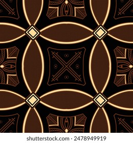 Classic Indonesian batik designs for covers, digital printing and industrial needs
