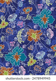 Klassische indonesische Batik-Designs für Cover, Digitaldruck und industrielle Bedürfnisse