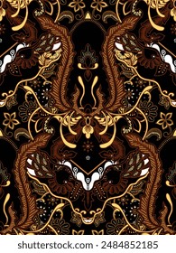 Classic Indonesian batik designs, for covers, invitations and other printing needs