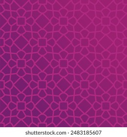 Classic Islamic Geometric Pattern for Artistic Background in Purple