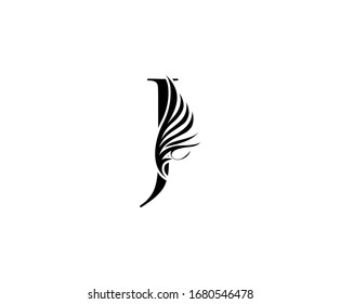 Classic J Luxury Logo Icon, Vintage J Letter Design.