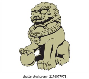 Classic Japan vector with white background